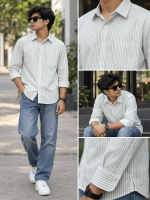 premium striped shirt - Image 2